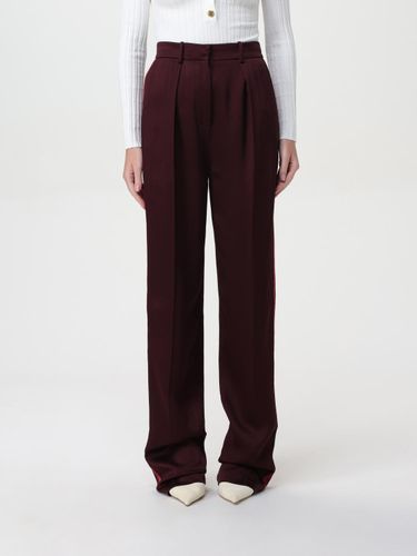 Pants Woman color Burgundy - Elisabetta Franchi - Modalova