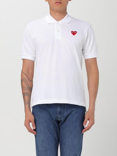 Polo Shirt Men color White - Comme Des Garcons Play - Modalova
