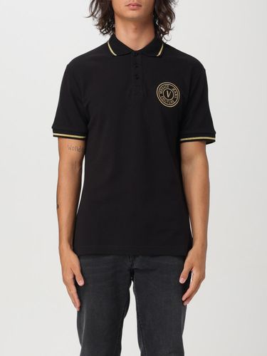 Polo Shirt Men color Black - Versace Jeans Couture - Modalova