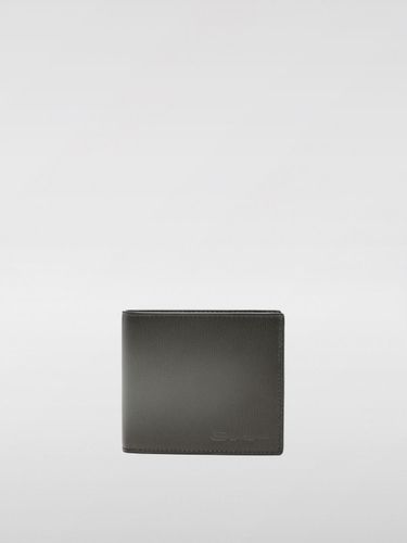 Wallet SANTONI Men color Grey - Santoni - Modalova