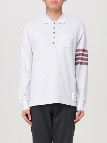 Polo Shirt Men color Grey - Thom Browne - Modalova