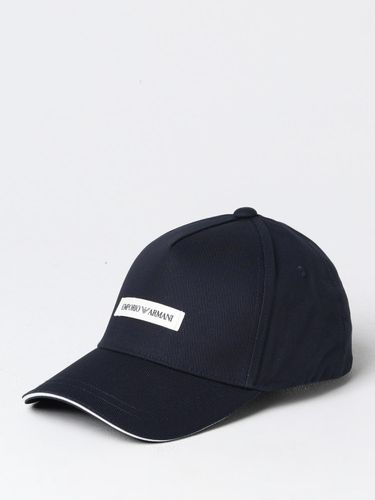 Hat EMPORIO ARMANI Men color Blue - Emporio Armani - Modalova