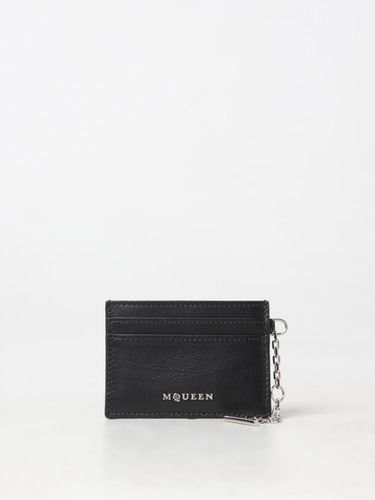 Wallet Woman color Black - Alexander Mcqueen - Modalova