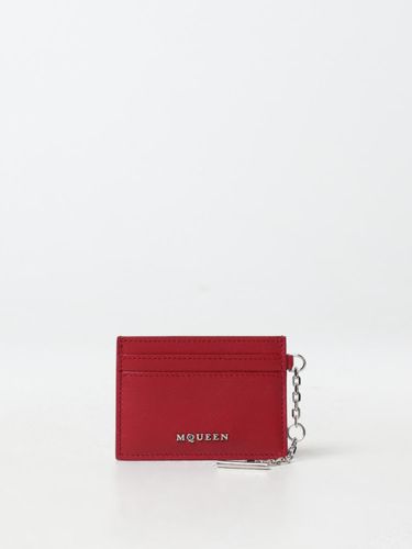 Wallet Woman color Red - Alexander Mcqueen - Modalova