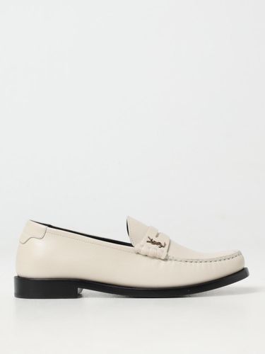 Loafers Woman color Pearl - Saint Laurent - Modalova