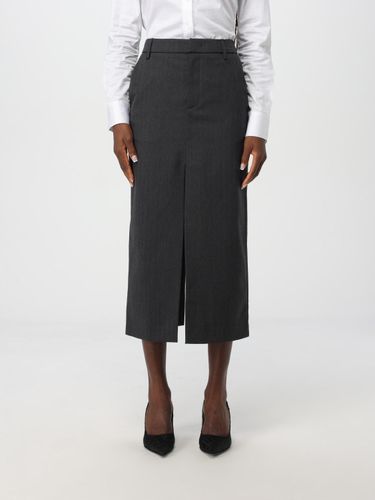 Skirt DONDUP Woman color Charcoal - Dondup - Modalova