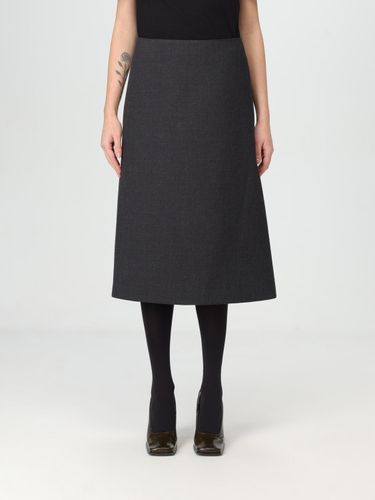 Skirt Woman color Charcoal - Jil Sander - Modalova