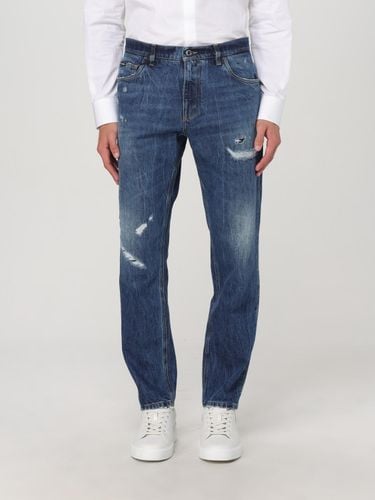 Jeans Men color Blue - Dolce & Gabbana - Modalova