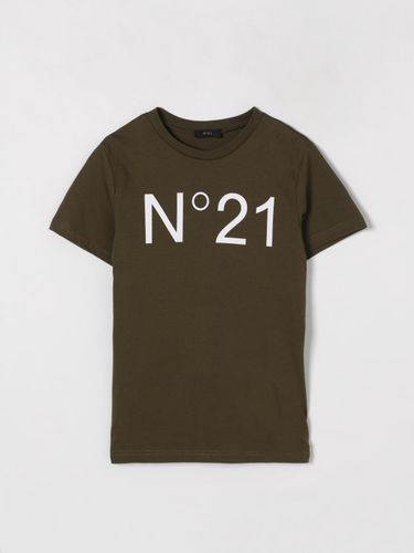 T-Shirt N° 21 Kids color Green - N° 21 - Modalova