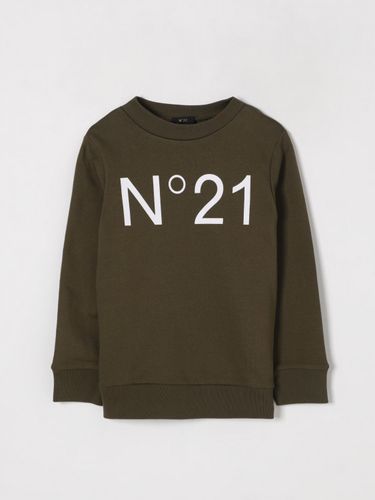 Sweater N° 21 Kids color Green - N° 21 - Modalova