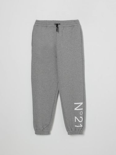 Pants N° 21 Kids color Grey - N° 21 - Modalova