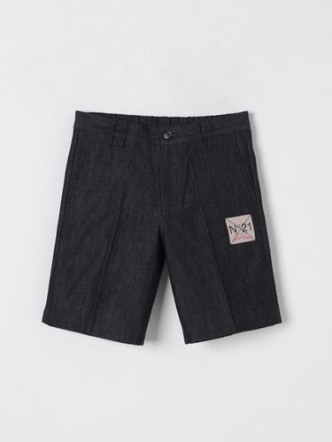 Shorts N° 21 Kids color Denim - N° 21 - Modalova