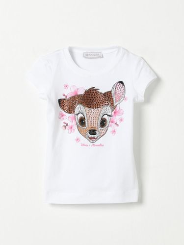 T-Shirt MONNALISA Kids color White - Monnalisa - Modalova