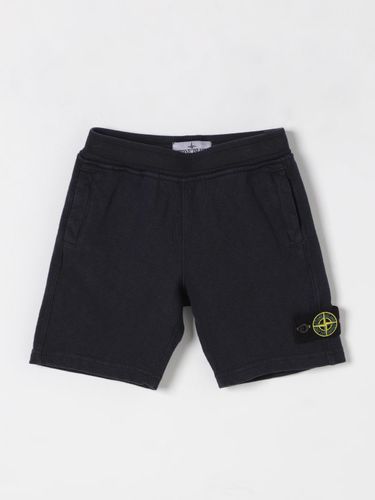 Shorts Kids color Blue - Stone Island Junior - Modalova