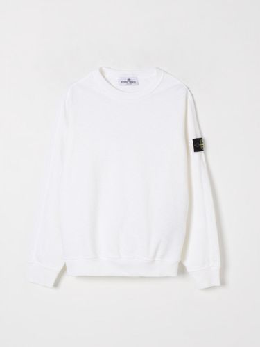 Sweater Kids color White - Stone Island Junior - Modalova