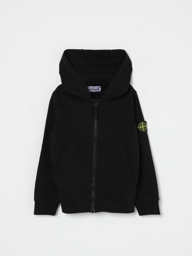 Sweater Kids color Black - Stone Island Junior - Modalova