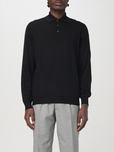 Polo Shirt Men color Black - Brunello Cucinelli - Modalova