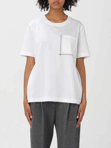 T-Shirt Woman color White - Brunello Cucinelli - Modalova