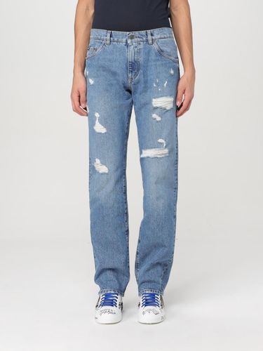 Jeans Men color Denim - Dolce & Gabbana - Modalova