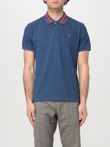 Polo Shirt Men color Denim - Vivienne Westwood - Modalova