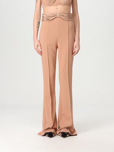 Pants Woman color Nude - Elisabetta Franchi - Modalova