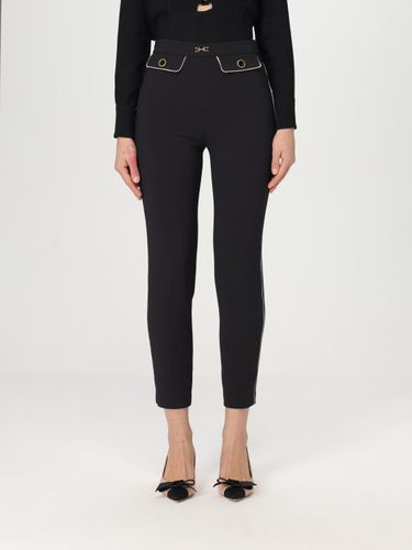 Pants Woman color Black - Elisabetta Franchi - Modalova