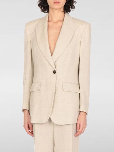 Blazer Woman color Beige - Brunello Cucinelli - Modalova