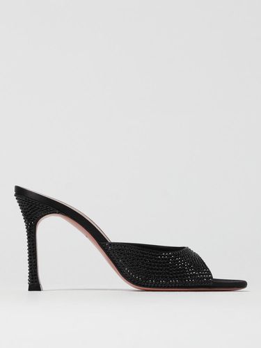 Heeled Sandals Woman color Black - Amina Muaddi - Modalova