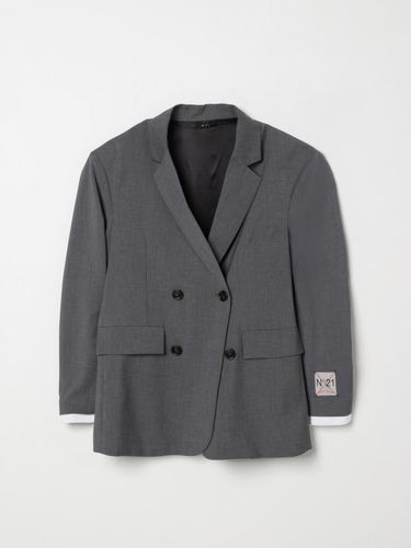 Blazer N° 21 Kids color Grey - N° 21 - Modalova