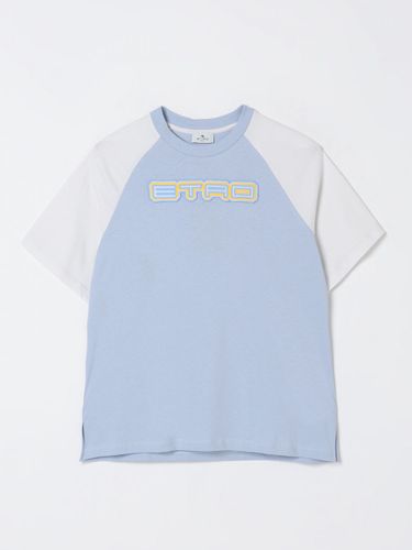 T-Shirt ETRO Kids color Gnawed Blue - Etro - Modalova
