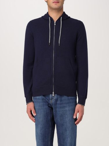 Sweater Men color Blue - Brunello Cucinelli - Modalova