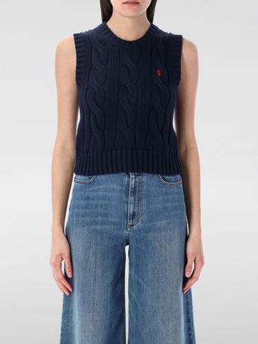 Waistcoat Woman color Blue - Polo Ralph Lauren - Modalova