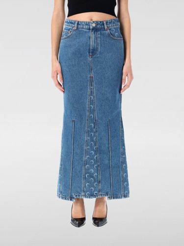 Skirt MARINE SERRE Woman color Blue - Marine Serre - Modalova