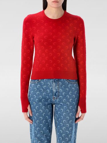 Sweater Woman color Red - Marine Serre - Modalova