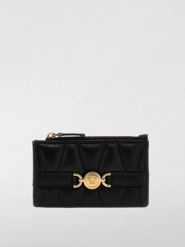 Wallet VERSACE Woman color Black - Versace - Modalova