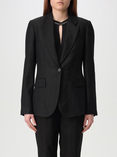 Blazer Woman color Black - Brunello Cucinelli - Modalova