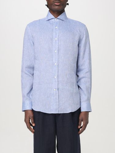 Shirt Men color Blue - Brunello Cucinelli - Modalova