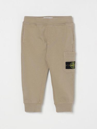 Pants Kids color Beige - Stone Island Junior - Modalova