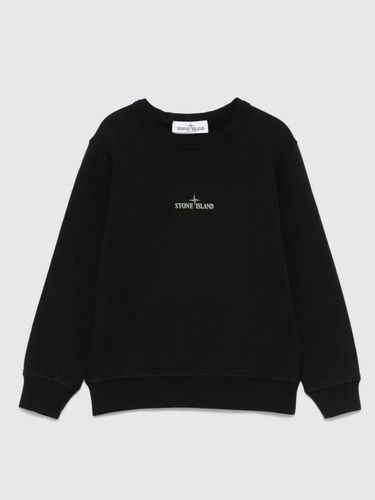 Sweater Kids color Black - Stone Island Junior - Modalova