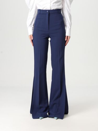 Pants Woman color Blue - Elisabetta Franchi - Modalova