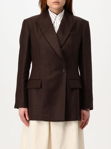 Blazer Woman color Brown - Brunello Cucinelli - Modalova