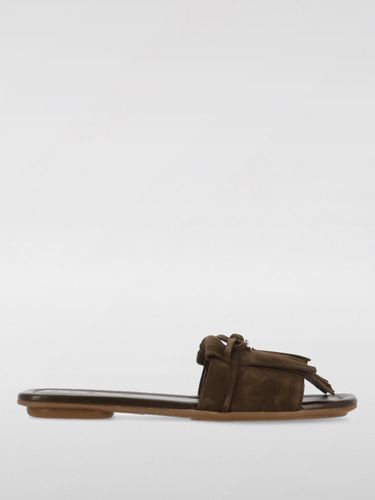 Flat Sandals Woman color Brown - Hogan - Modalova