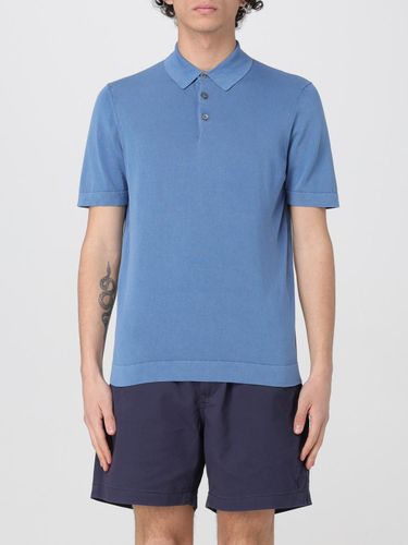 Polo Shirt Men color Gnawed Blue - Drumohr - Modalova