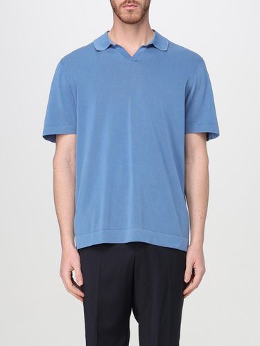 Polo Shirt Men color Gnawed Blue - Drumohr - Modalova