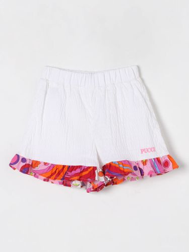 Short PUCCI Kids color White - Pucci - Modalova