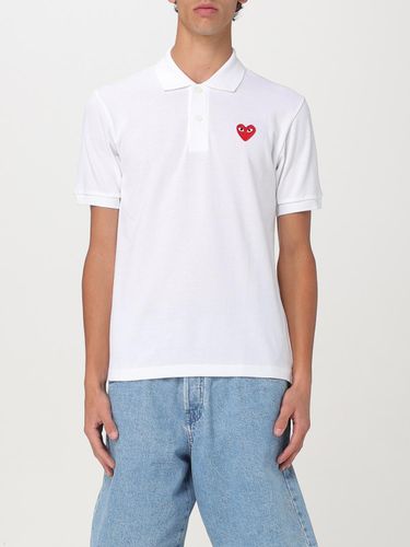 Polo Shirt Men color White - Comme Des Garcons Play - Modalova