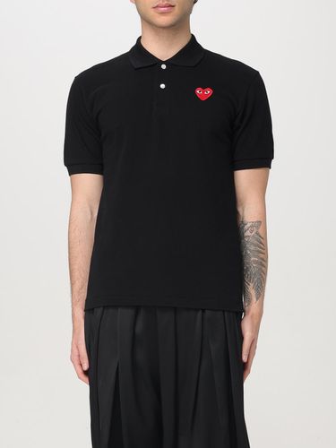 Polo Shirt Men color Black - Comme Des Garcons Play - Modalova
