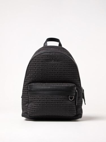 Backpack Men color Black - Emporio Armani - Modalova