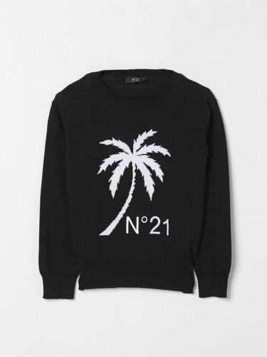 Sweater N° 21 Kids color Black - N° 21 - Modalova