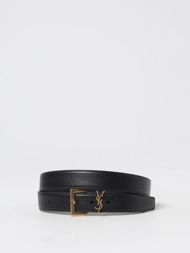 Belt SAINT LAURENT Men color Black - Saint Laurent - Modalova